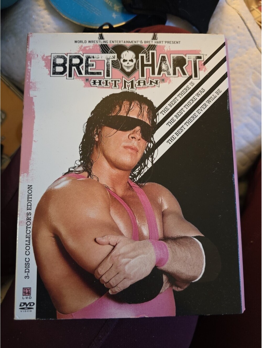 WWE Bret Hitman Hart The Best There Is Was Ever Will Be DVD 3 Disc Set WWF WCW
